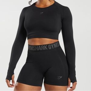 Gymshark Flex Sports Long Sleeve Crop Top